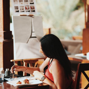 3dd663 استديو الصور :دبي في ART fem painting experience