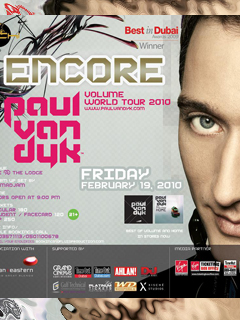 ENCORE with Paul van Dyk