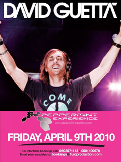 David Guetta@ Peppermint Xperience