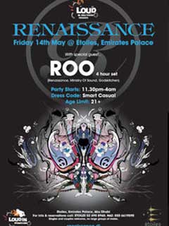 Loud in Abu Dhabi Presents Renaissance featuring dj Roo(4hr set)