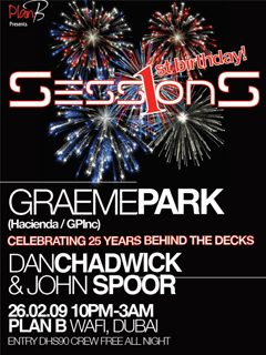 SessionS 1st BIRTHDAY feat. GRAEME PARK SessionS 1st BIRTHDAY feat. GRAEME PARK