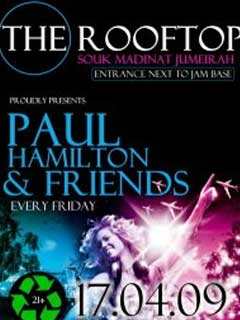PAUL HAMILTON & FRIENDS @ THE ROOFTOP (SOUK MADINAT JUMEIRAH)