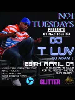 'No.1 TUESDAYS' @ ELEGANTE CLUB