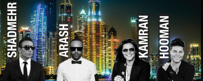 SHADMEHR - ARASH - KAMRAN & HOOMAN LIVE IN DUBAI