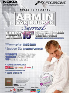 Armin Van Buuren in Surreal @ Dubai Trade Center