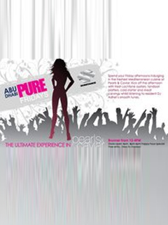 ABU DHABI PURE FRiDAY'S @ Pearls & Cavier