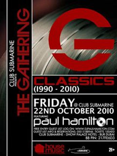 THE GATHERING (CLASSICS 1990-2010) @ CLUB SUBMARINE