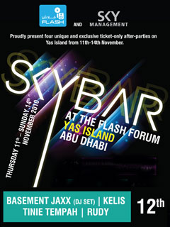 Basement Jaxx, Kelis, Tenie Tempah and Rudy @ Skybar