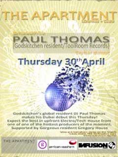 The Apartment presents... PAUL THOMAS!