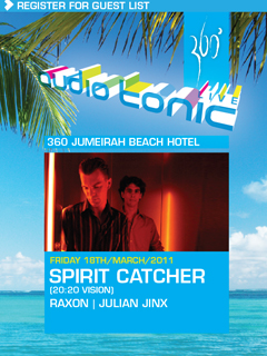 audio tonic LIVE feat SPIRIT CATCHER (20:20 Vision) | Raxon & Julian Jinx