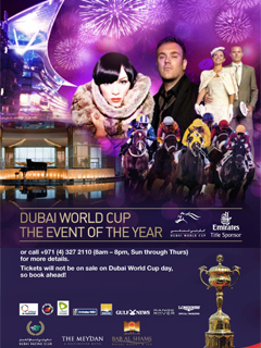 JESSIE J and DJ SEB FONTAINE to rock DUBAI WORLD CUP  at MEYDAN this weekend