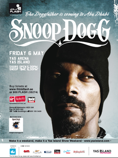 Snoop Dogg @ Yas Arena Snoop Dogg @ Yas Arena
