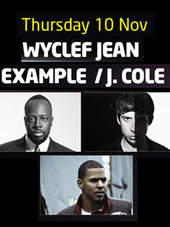 WYCLEF JEAN / EXAMPLE / J. COLE WYCLEF JEAN / EXAMPLE / J. COLE
