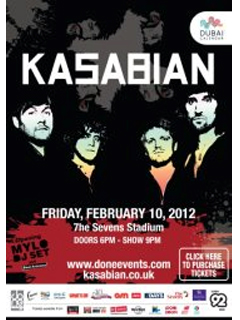 KASABIAN Live in Dubai