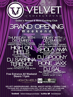 Velvet Underground Grand Opening Velvet Underground Grand Opening