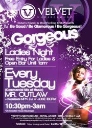 Velvet Underground ladies night Velvet Underground ladies night