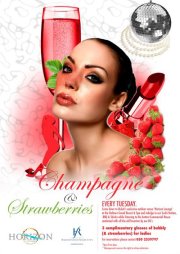 Best Ladies Night in Town ♥ Champagne, Strawberry & Cream ♥