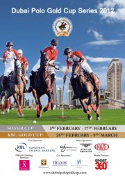 *** Dubai Silver Cup *** 12- 15 Goal Handicap