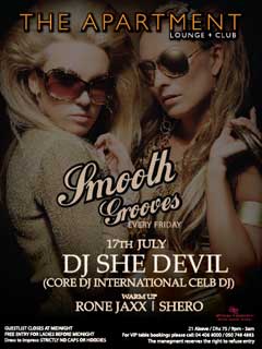 Smooth Groves presents DJ She Devil