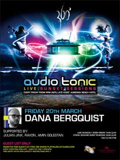 audio tonic 'LIVE' presents DANA BERGQUIST