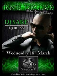 "RNB Deluxe" presents International DJ SAKE & DJ BLISS