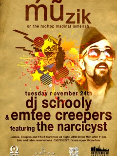 MUZIK in the ROOFTOP Presents :: THE NARCICYST