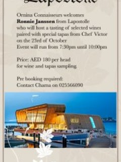 An Evening with Lapostolle! An Evening with Lapostolle!