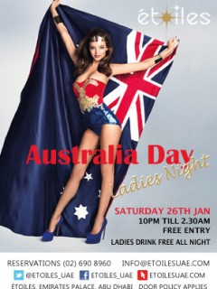 Australia Day Ladies Night @ Etoiles
