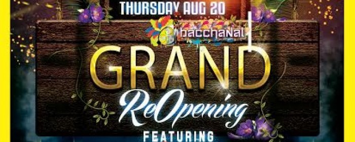 Bacchanal Season Opening Party