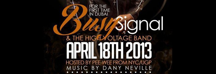 Busy Signal in Dubai