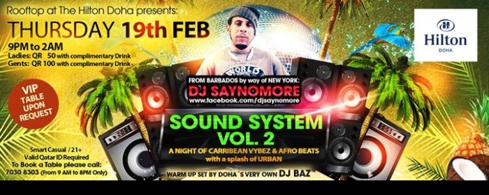 CARRIBEAN VIBES & AFRO BEATS ( Sound System Vol 2)