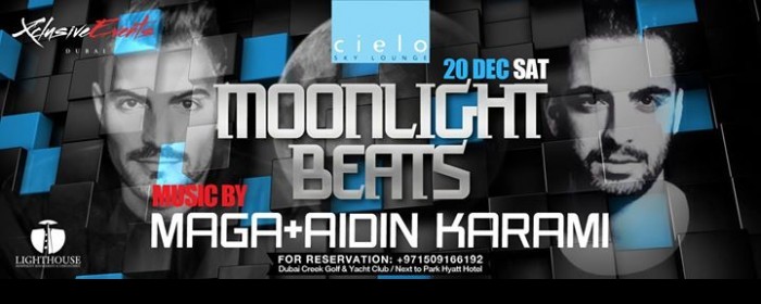 CIELO SKY LOUNGE presents "MOONLIGHT BEATS" by XCLUSIVE EVENTS CIELO SKY LOUNGE presents "MOONLIGHT BEATS" by XCLUSIVE EVENTS