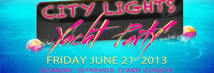 CITY LIGHTS YACHT PARTY