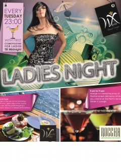 COSMOPOLITANS LADIES NIGHT