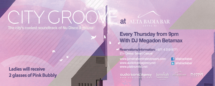 City Groove at Alta Badia Bar
