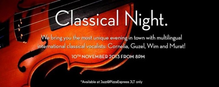 Classical Night at Jazz@PizzaExpress