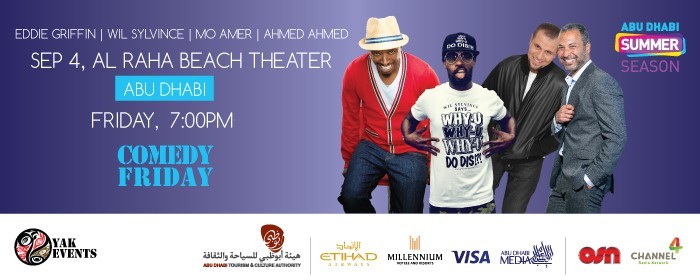 Comedy Friday Event feat.Eddie Griffin, Wil Sylvince, Mo Amer, Ahmed Ahmed