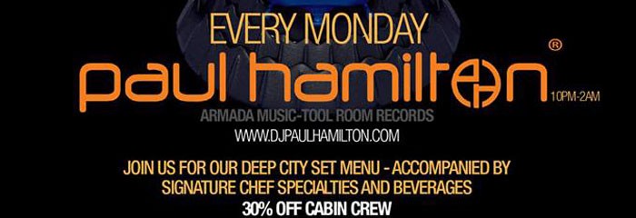 DEEPCITY MONDAY feat. Paul Hamilton @ Kanpai - Downtown Dubai