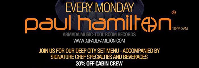 DEEPCITY MONDAY feat. Paul Hamilton @ Kanpai - Downtown Dubai