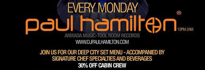 DEEPCITY MONDAY feat. Paul Hamilton @ Kanpai - Downtown Dubai