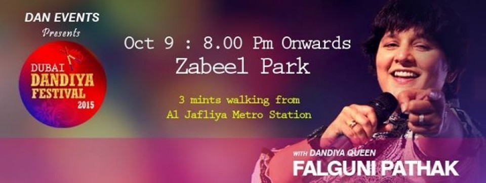Dubai Dandiya Festival 2015 with Falguni Pathak