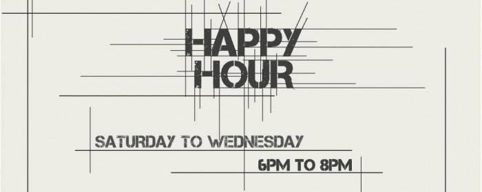 El Sur Happy Hour from Saturday to Wednesday
