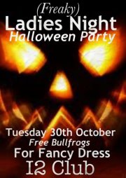 Freaky Ladies Night Halloween Party
