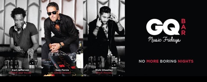 GQ Bar Music Fridays GQ Bar Music Fridays