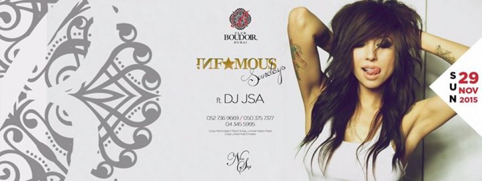 Infamous Sundays | Club Boudoir | Music by JSA