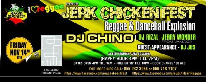 JERK CHICKEN FEST "REGGAE&DANCEHALL EXPLOSION