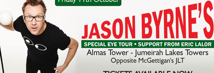 Jason Byrne live in Dubai Jason Byrne live in Dubai