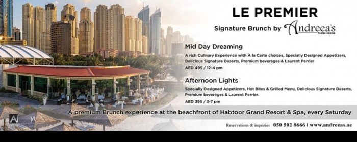 LE PREMIER Signature Brunch by Andreea's LE PREMIER Signature Brunch by Andreea's