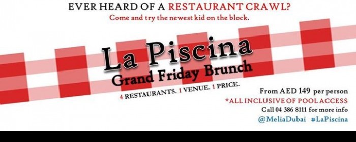 La Piscina Grand Friday Brunch La Piscina Grand Friday Brunch