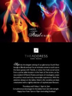 ♀ Ladies First at Blends ♀